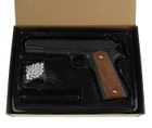 Пістолет пневматичний страйкбольний Galaxy G13 (Colt M1911 Classic) - зображення 6