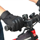 Тактические перчатки полнопалые Oakley L черный - изображение 4