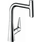 Смеситель для кухни Hansgrohe Talis Select M51 220 1Jet с вытяжным изливом хром 72822000