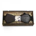 Деревянная галстук-бабочка 12,5х4,5 см Goode'n Wooden (2000000302478)