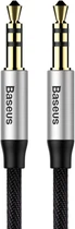 Кабель Baseus Yiven Audio Cable M30 1.5 м Silver/Black (CAM30-CS1)