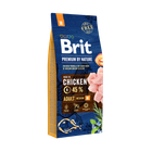 Сухой корм Brit Premium Adult M для взрослых собак средних пород со вкусом курицы