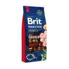 Сухий корм Brit Premium Adult L для дорослих собак великих порід зі смаком курки