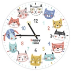 Часы настенные круглые Happy time 36 см