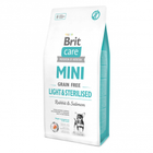 Корм Brit Care GF Mini Light & Sterilised