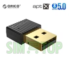 aptX Bluetooth 5.0 + EDR USB адаптер Orico BTA-508-BK чіп RTL8761B Black