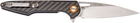 Нож Artisan Cutlery Archaeo SW, D2, CF Black (27980199) - изображение 2