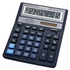 Калькулятор Citizen SDC-888XBL; настільний, 12-розрядний, літієва + сонячна батарея (подвійне), 203 x 158 x 31 мм