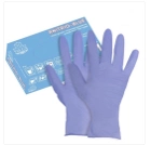 Перчатки медицинские нитриловые смотровые VitLux голубые (уп 100шт 50пар) размер L (10581) - изображение 3