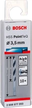 Набір свердел Bosch HSS PointTeQ 3.5 мм 10 шт. (2608577203)