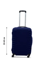 Чехол для чемодана Coverbag дайвинг M синий