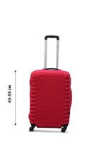Чехол для чемодана Coverbag дайвинг S красный