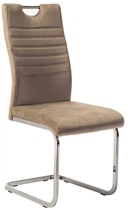 Стул для кухни и гостиной Vetro Mebel S-120 Капучино (S-120-cappuccino-velvet)
