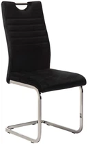 Стілець для кухні та вітальні Vetro Mebel S-120 Чорний (S-120-black-velvet)