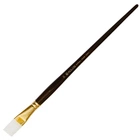 Кисть синтетика Kolos Snow 1098F плоска №24 довжин. ручка (4823064901788)