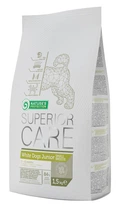 Сухой беззерновой корм для юниоров Nature's Protection Superior Care White Dogs Grain Free Junior Small and Mini Breeds