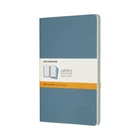 Блокнот Moleskine Cahier средний 80 страниц в линию Живой Голубой 13х21 см (8058647629599)