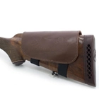Патронташ на приклад на 6 патронів 20 калібр шкіряний Zoo-hunt коричневий 5080/20/2 - зображення 2
