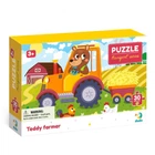 Детский пазл "Мишка-тракторист" DoDo Toys 300371, 30 элементов