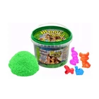 Кінетичний пісок "Magic Sand", 500 г, з формами (зелень)