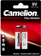 Батарейка Camelion Plus Alkaline Крона (6LR61) 1 шт. (6LR61-BP1)