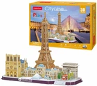 3D-пазл CubicFun City Line Paris (MC254h) (6944588202545)