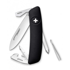 Швейцарский складной нож Swiza D04,черный - изображение 1