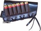 Патронташ кожаный Медан на приклад 12 к 6 патр. (2003) - изображение 1