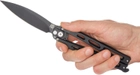 Карманный нож Artisan Cutlery Kinetic Balisong, D2, Steel Black (2798.02.07) - изображение 3