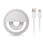 Світлодіодне селфи кільце з USB-зарядкою Selfie Ring Light