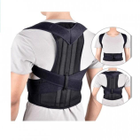 Корректор осанки корсет Back Pain Need Help для ровной спины от сутулости Черный - изображение 9
