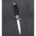 Выкидной нож стилет Pro B-84, черный - изображение 3
