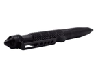 Ручка тактична для самооборони RovTop з склобою Чорні 0,7 мм - зображення 7