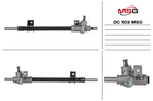 Рульова рейка без ГУР нова DACIA SUPERNOVA 00-03, DC103