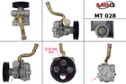 Насос ГУР новий MITSUBISHI Montero 1999-2009,MITSUBISHI Pajero Sport 1998-2006, MSG, mt028