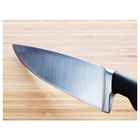 Кухонный нож поварской IKEA VÖRDA 17 см Черный (802.892.43) - изображение 3