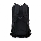 Тактический штурмовой военный рюкзак 25 литров Черный HunterArmor - изображение 2