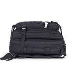 Тактический штурмовой военный рюкзак 25 литров Черный HunterArmor - изображение 4