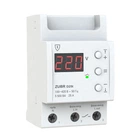 Однофазне реле напруги 25А (max 30А) 5500ВА з термозахистом [4820120220449] D25t ZUBR