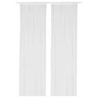 Гардины IKEA LILL 280x300 см 2 шт. белый 100.702.62