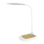 Настільна лампа світлодіодний світильник HOROZ ELECTRIC LED "SEDA" 6 W колір білий із золотом