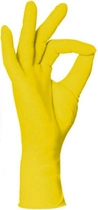 Перчатки нитриловые STYLE LEMON Ampri 100 шт желтые M - изображение 1