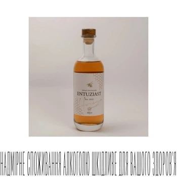 Медовий дистилят, Віскі, ENTUZIAST (Ентузіаст) «HONEY SPIRIT» AGED» (ДУХ МЕДУ» ВИТРИМАНИЙ»)