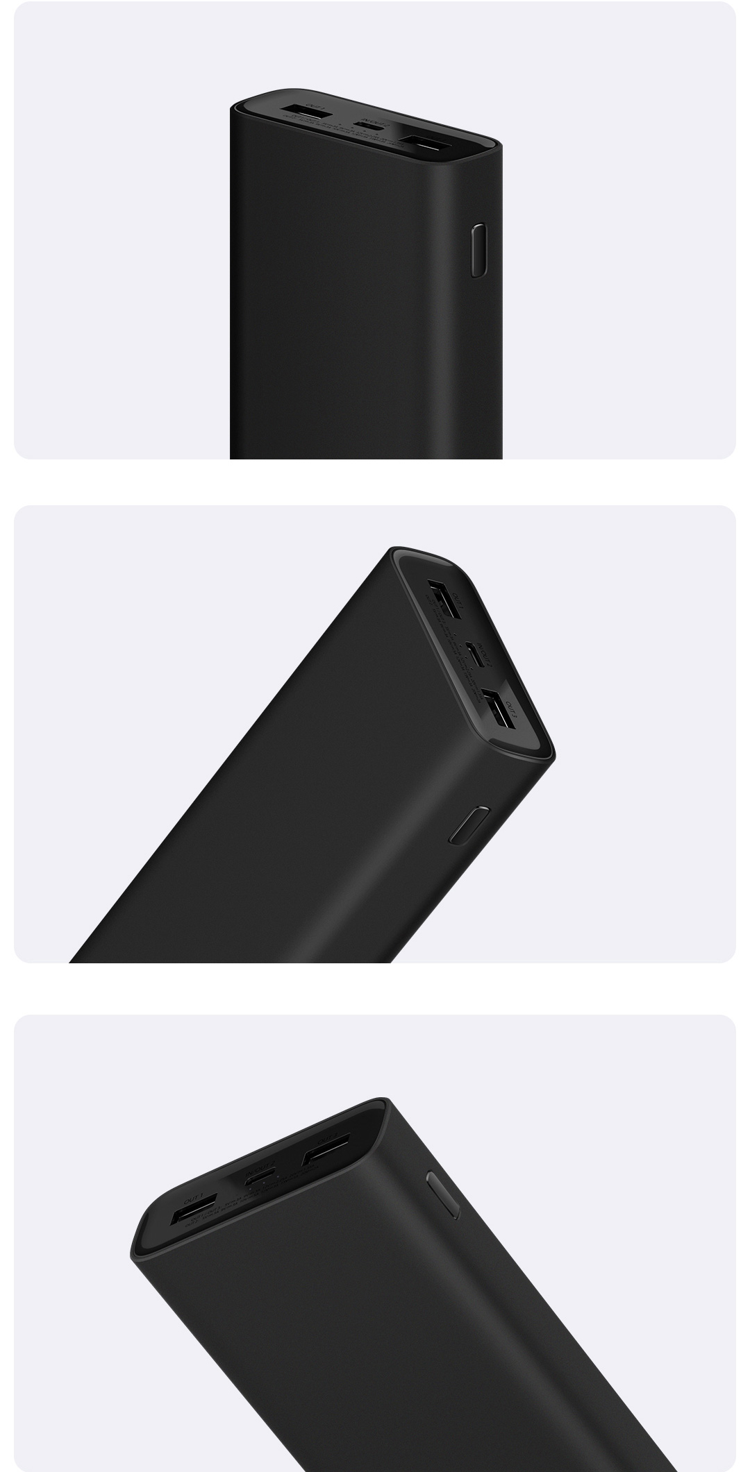 Xiaomi Mi Power Bank 3 20000 mAh Super Flash USB-C 50W PB2050ZM