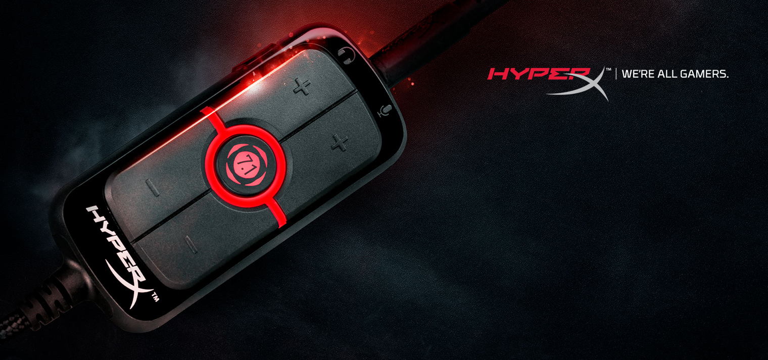 Звуковая карта HyperX Amp USB Sound Card (HX-USCCAMSS-BK) – фото ...