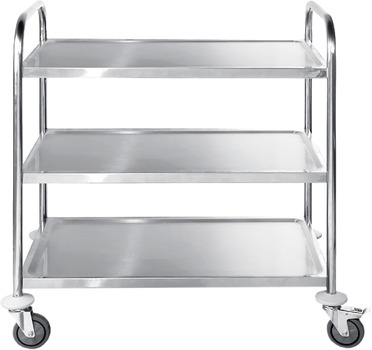 Wózki ze stali nierdzewnej