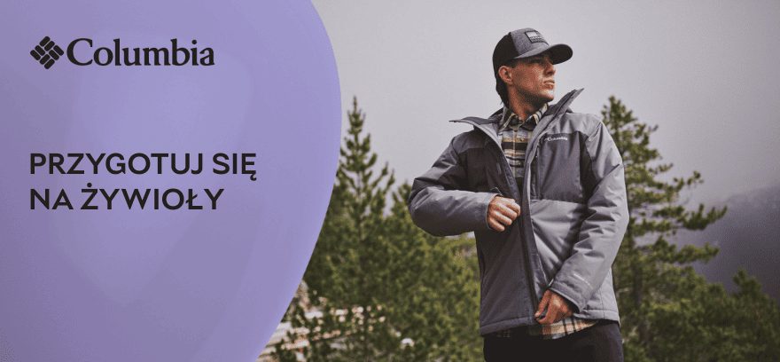 Gotowi na outdoorową przygodę z Columbia! 🏔️ -15% na drugi produkt!