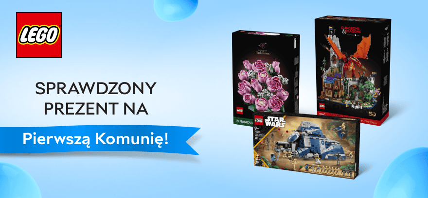LEGO – sprawdzony prezent na Pierwszą Komunię!