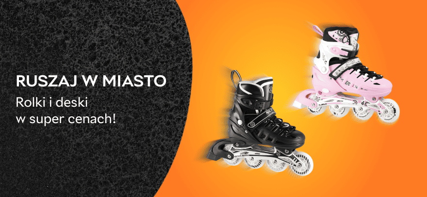Ruszaj w miasto – rolki i deski w super cenach! 🛹