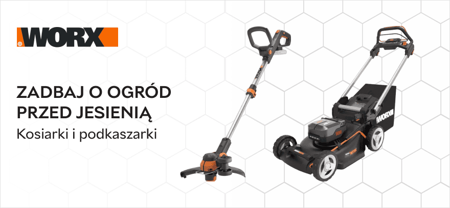 Kosiarki i podkaszarki WORX – zadbaj o ogród przed jesienią